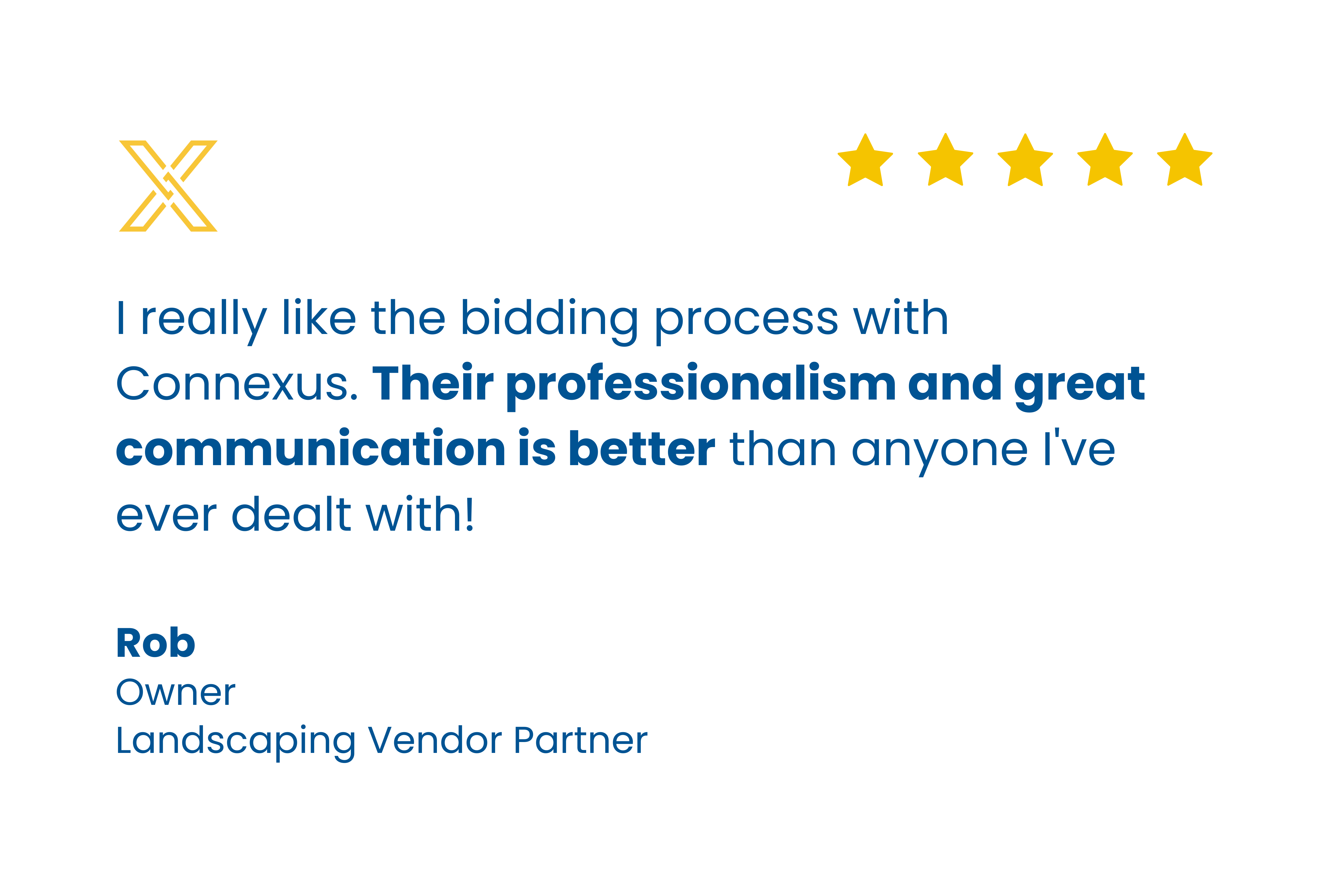 Testimonial - Rob